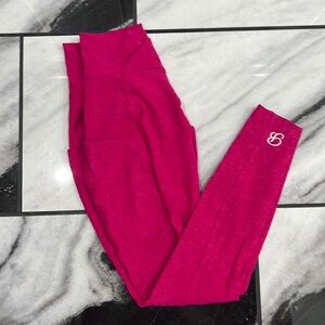 Bombshell Sportswear Discontinued Fuchsia Leggings